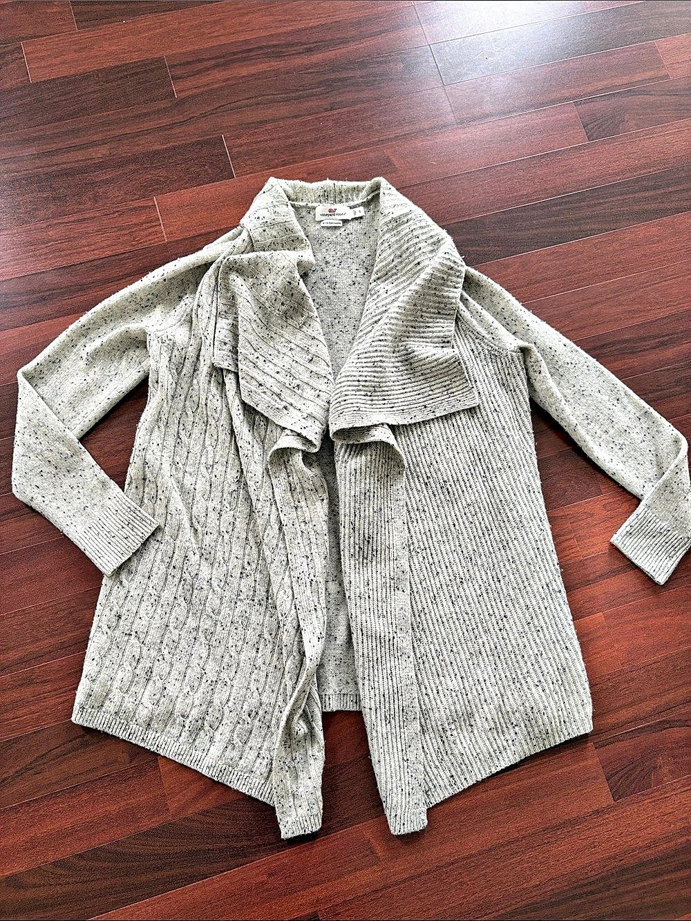 vineyard vines Cashmere Knit Cardigan Gray Small